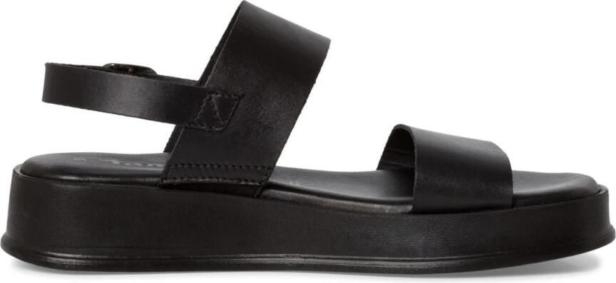 Tamaris Zwarte Casual Platte Sandalen voor Vrouwen Black Dames - Foto 5