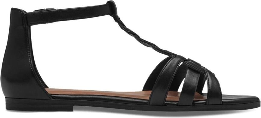 Tamaris Zwarte Casual Open Sandalen Vrouwen Black Dames - Foto 3
