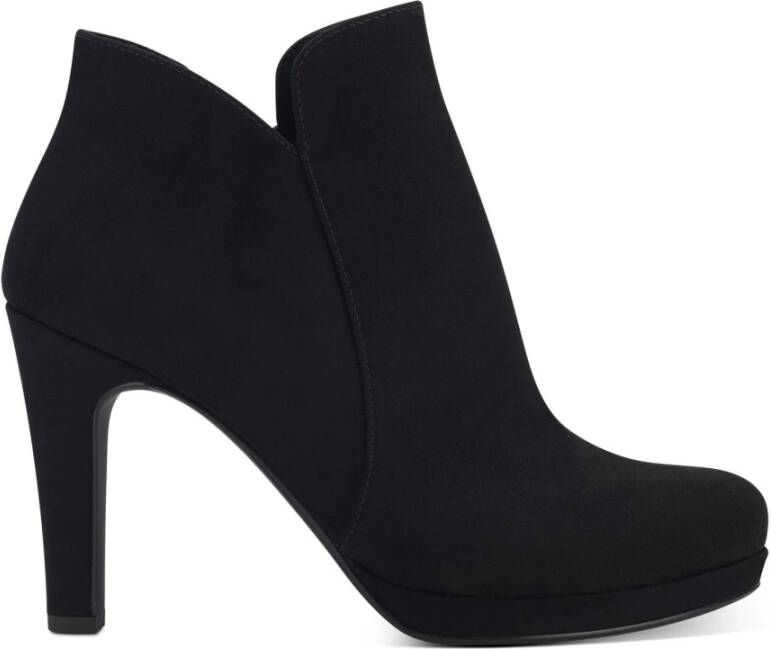 Tamaris Trendy laars met blokhak Black Dames