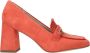 Tamaris Trendy Oranje Suède Pump met Zilveren Detail Orange Dames - Thumbnail 3