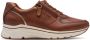 Tamaris Urban-Chic Bruine Sneakers met Dubbele Rits - Thumbnail 2