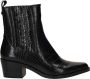 Tamaris Vegan dierenprint enkellaars Black Dames - Thumbnail 4