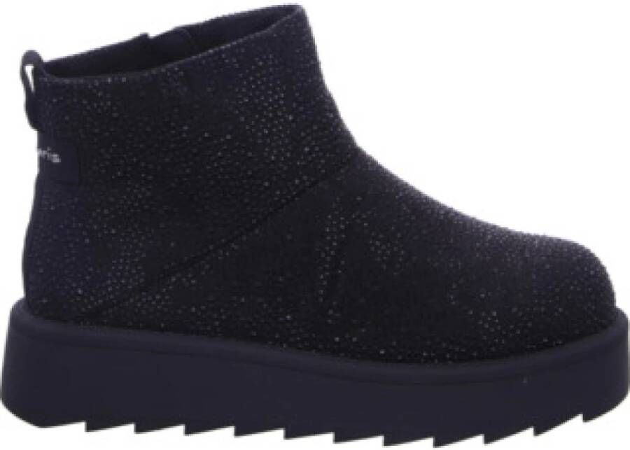 Tamaris Winterlaarzen plateau winterenkellaars ankle-boots met sprankelende strassstenen