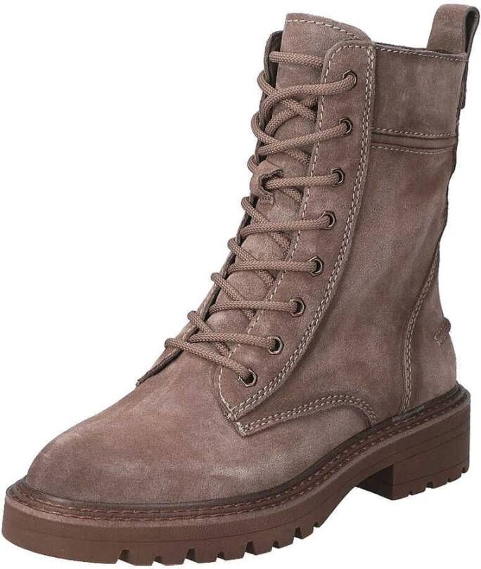Tamaris Veterschoenen voor dames in effen kleuren - Foto 4