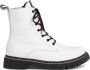 Tamaris Witte gesloten booties voor dames White Dames - Thumbnail 1