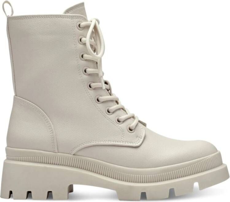 tamaris Witte Gesloten Booties White Dames