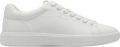 Tamaris Plateausneakers vrijetijdsschoen halfhoge schoen veterschoen in vegan verwerking - Wit