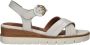 Tamaris Sandaaltjes zomerschoen sandaal wig-hak met 2 cm plateau - Thumbnail 2