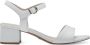 Tamaris Witte Open Platte Sandalen Vrouwen White Dames - Thumbnail 2