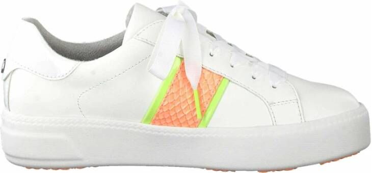 Tamaris Witte Casual Veterschoenen voor Dames