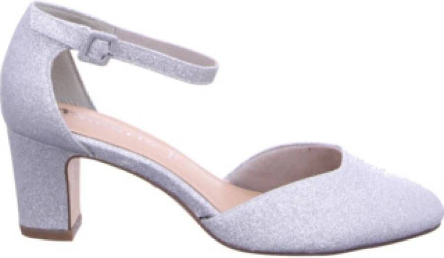 Tamaris Zilveren Modieuze Pumps voor Dames