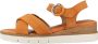 Tamaris Zomer Platte Sandalen Orange Dames - Thumbnail 3