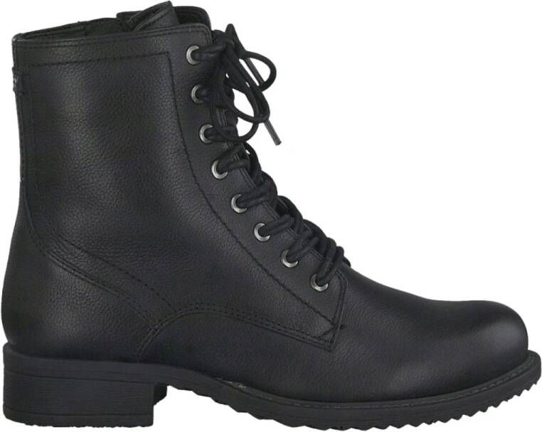 tamaris Zwarte casual gesloten laarsjes Zwart Dames