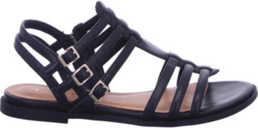 Tamaris Zwarte damessandalen stijlvol en comfortabel - Foto 4