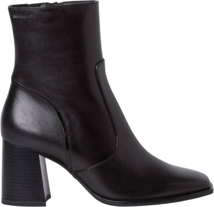tamaris Zwarte elegante gesloten laarsjes Zwart Dames