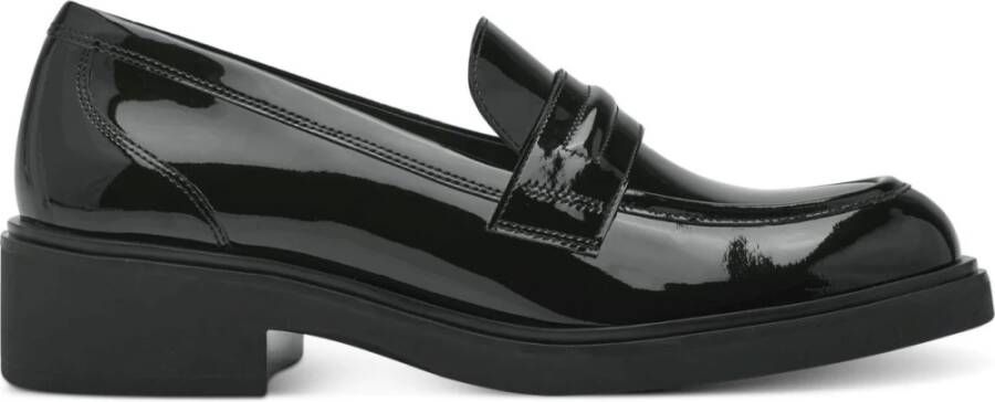 Tamaris Zwarte Elegante Gesloten Loafers Black Dames