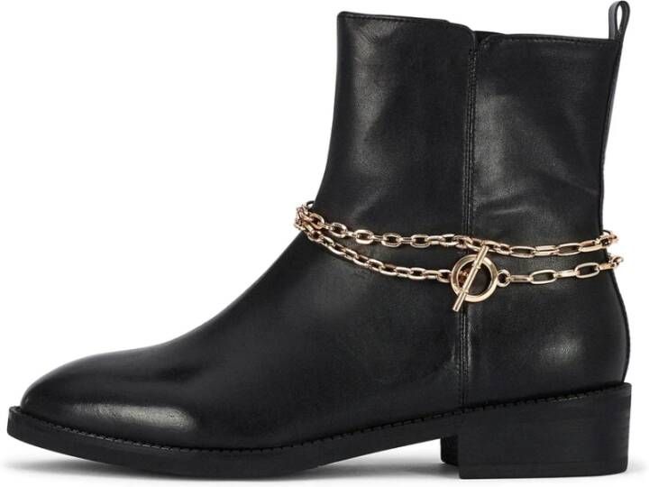 tamaris Zwarte Enkellaarzen Black Dames