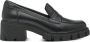Tamaris Zwarte Gesloten Loafers Damesschoenen Black Dames - Thumbnail 2