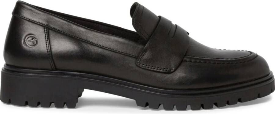 tamaris Zwarte Gesloten Loafers voor Dames Black Dames