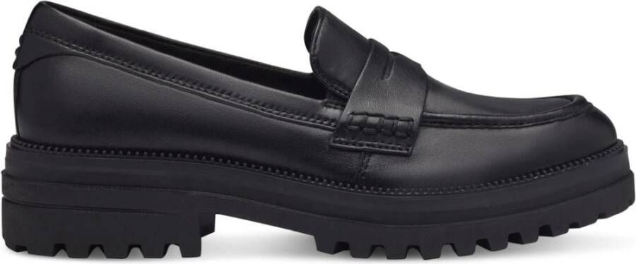 Tamaris Zwarte Gesloten Loafers voor Vrouwen Black Dames