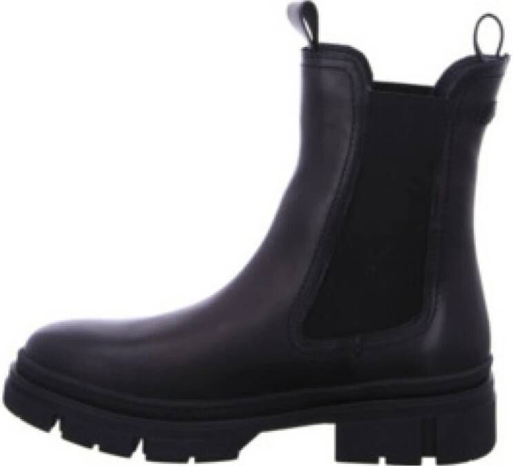 Tamaris dames Chelsea laars 1-25901-41-003 leren laarzen M2590141 zwart - Foto 2