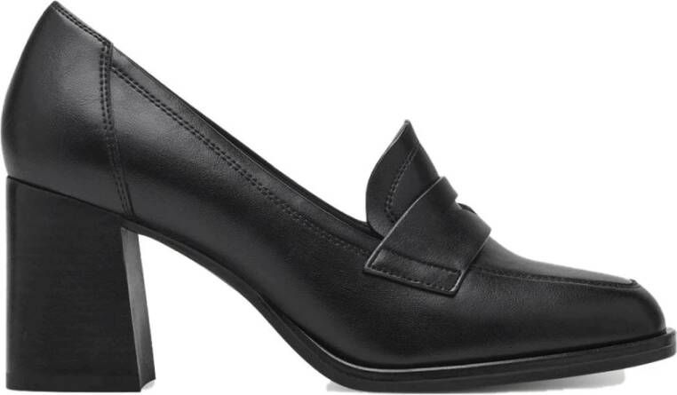 tamaris Zwarte Matt Loafers voor Vrouwen Black Dames