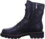 Tamaris Veterschoenen blokhak veterschoen enkellaars met opvallende decoratieve gesp - Thumbnail 2