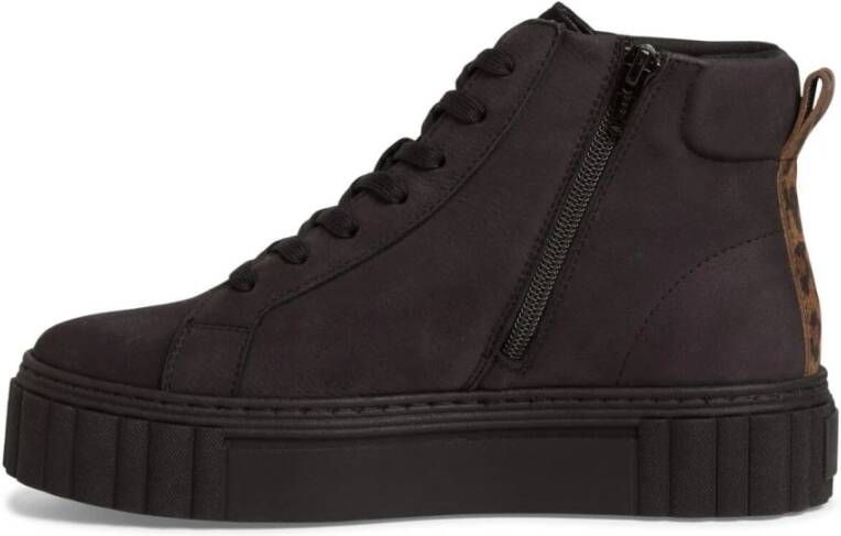 Tamaris Zwartluipaard Veterschoenen voor dames
