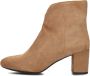 Tango Cila 502 Enkellaarsjes Enkelboots met rits Dames Cognac - Thumbnail 3