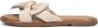 Tango | Audrey 1 b bone white bow slipper cognac sole - Thumbnail 3