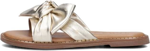 Tango Gouden Audrey 1 Leren Slippers