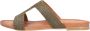 Tango Groene Mila Slippers met H-vormige Leren Band - Thumbnail 3