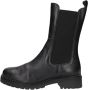 Bruin Tinten Combat Boots Julie 8 Chelsea boots Enkellaarsjes Dames Zwart - Thumbnail 3