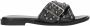 Tango | Mila 31 b black studs cross slipper black sole - Thumbnail 3