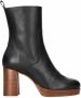 Tango Dames Nadine 10-D Black Leather Boots Black ZWART - Thumbnail 2