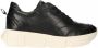 Tango Norah 1 Lage sneakers Leren Sneaker Dames Zwart - Thumbnail 4