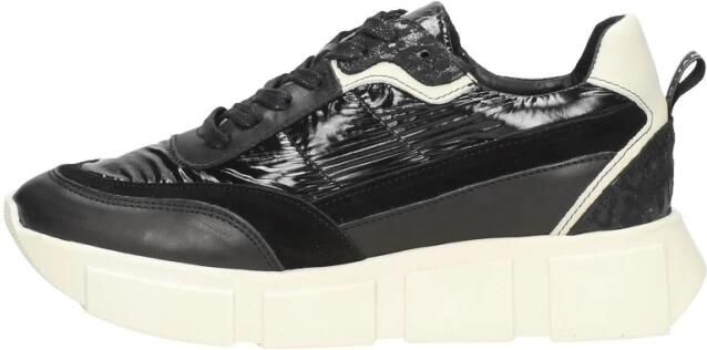 Tango Norah 1 Lage sneakers Leren Sneaker Dames Zwart