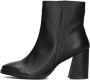 Tango Lori 501 Enkellaarsjes Enkelboots met rits Dames Zwart - Thumbnail 3
