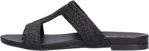 Tango Zwarte Leren Sandalen Mila 517