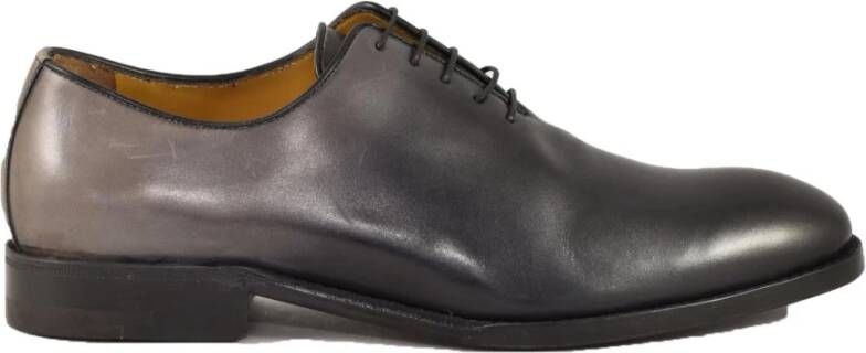 Testoni Leren Schoenen 100% Leren Zool Gray Heren