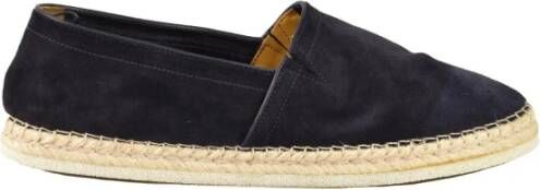 Testoni Leren Schoenen Rubberen Zool Black Heren