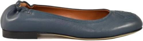 Testoni Leren Ballerina Schoenen