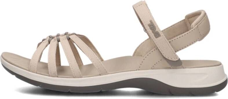 Teva Beige Traveler Sandalen voor Dames