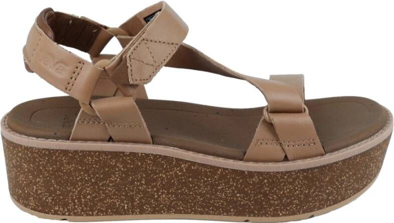 Teva Comfortabele Beige Sandaal Collectie Beige Dames