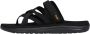 Teva Dames Sandalen met Gekruiste Textielbandjes Black Dames - Thumbnail 3