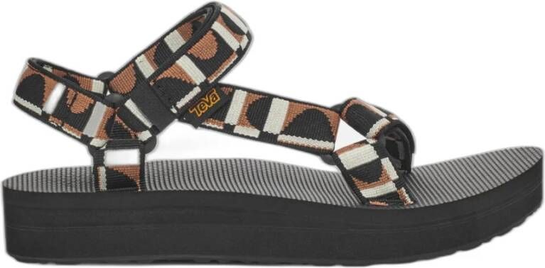 Teva Damessandalen Midform Universal Zwart Dames