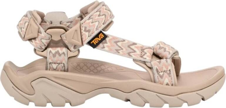 Teva Flat Sandals Beige Dames