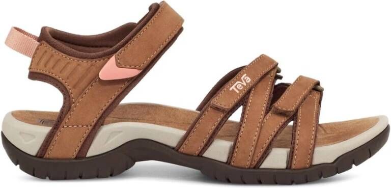 Teva Flat Sandals Brown Dames