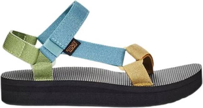 Teva Flat Sandals Groen Dames