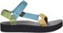 Teva Dames Avontuur Sandalen Midform Universal Multicolor Dames - Thumbnail 3